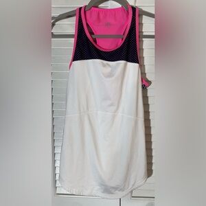 Tail Tank Top Size Small White Black Pink Blue Razorback